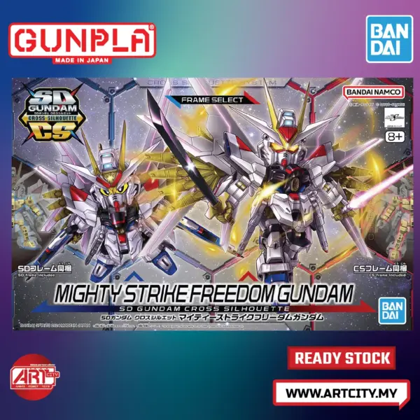 Bandai SD - SDCS Mighty Strike Freedom Gundam - Gundam Seed Freedom
