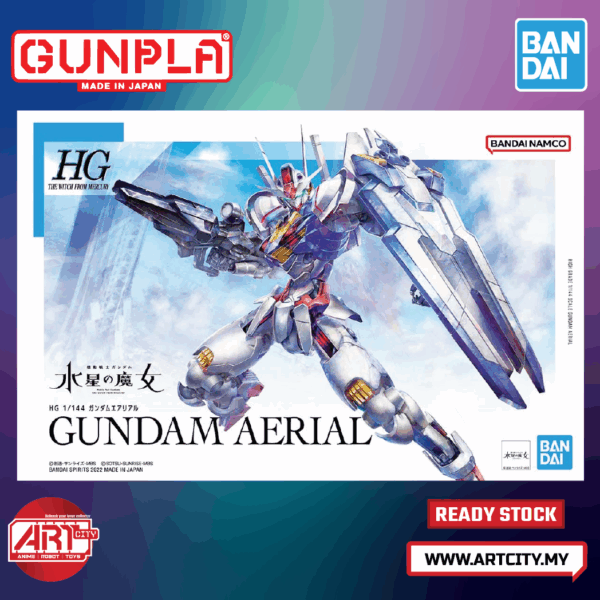 Bandai - HG Gundam Aerial - 1/144 Scale - The Witch From The Mercury