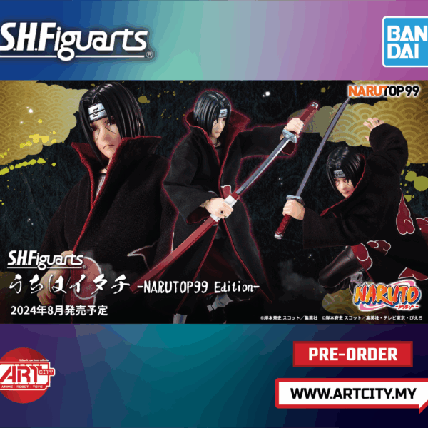 Bandai S.H.Figuats - SHF Itachi Uchiha - Naruto Shippuden - Narutop99 Edition